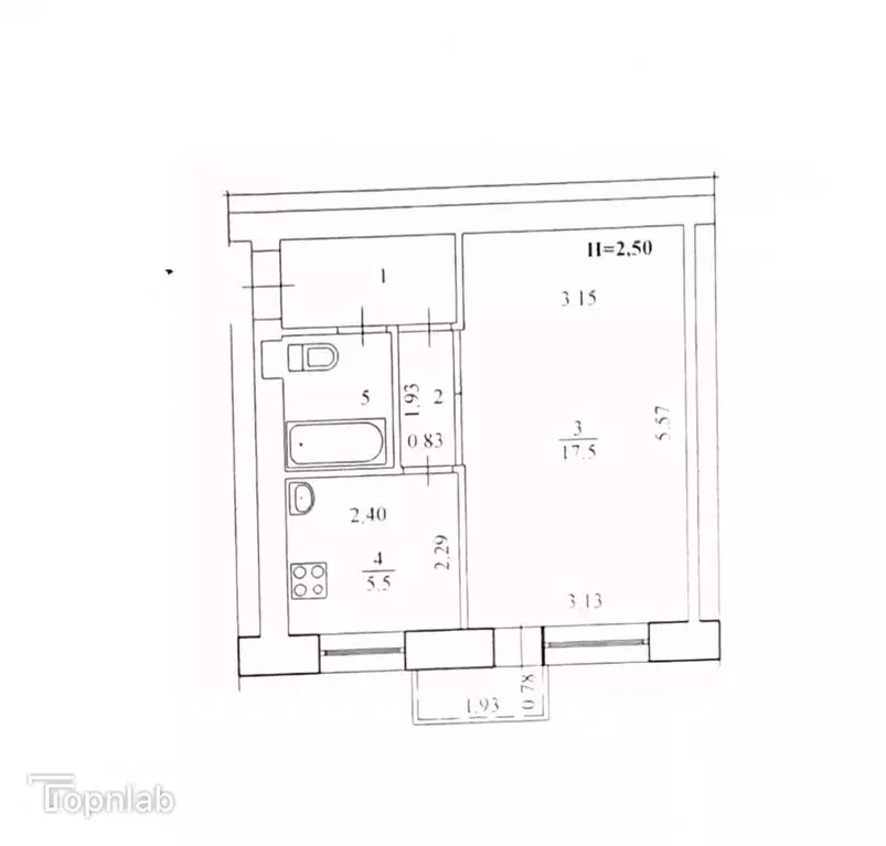 1-к кв. Волгоградская область, Волгоград просп. Имени В.И. Ленина, 149 ... - Фото 2