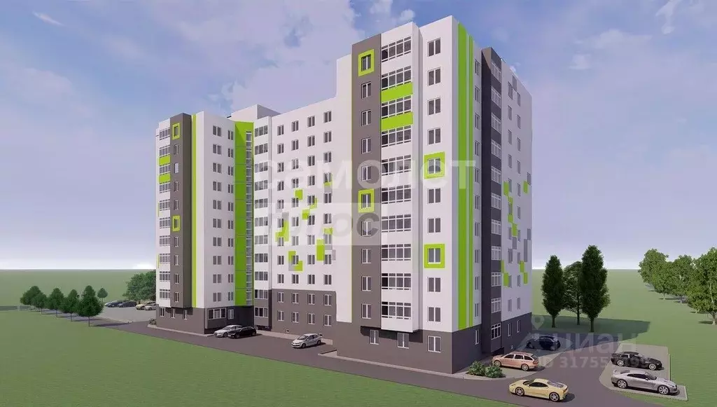 Студия Курская область, Курск Театральная ул., 18 (29.28 м) - Фото 0