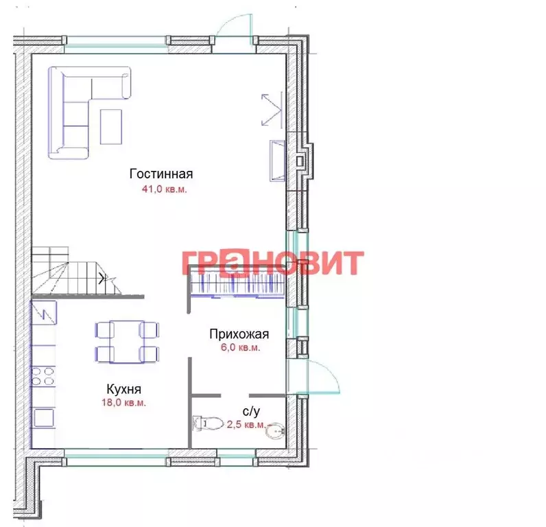 Таунхаус в Новосибирская область, с. Новолуговое, Березки-2 мкр, 1-й ... - Фото 1