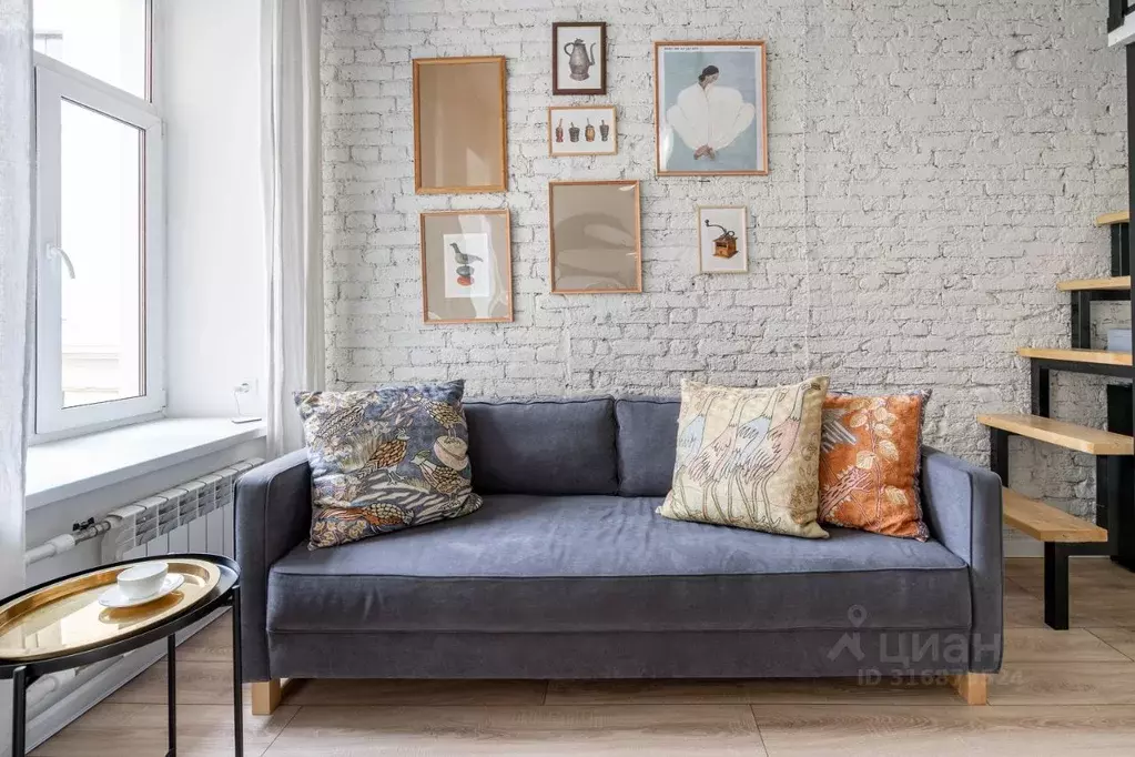 Студия Санкт-Петербург ул. Некрасова, 17 (26.0 м) - Фото 0