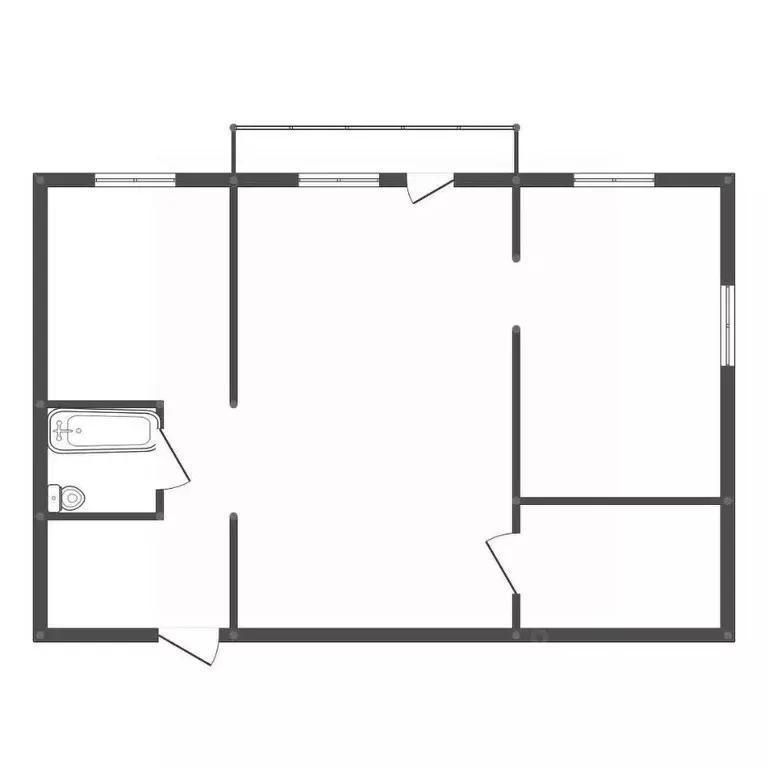 2-к кв. Амурская область, Свободненский район, с. Новгородка Новая ... - Фото 0