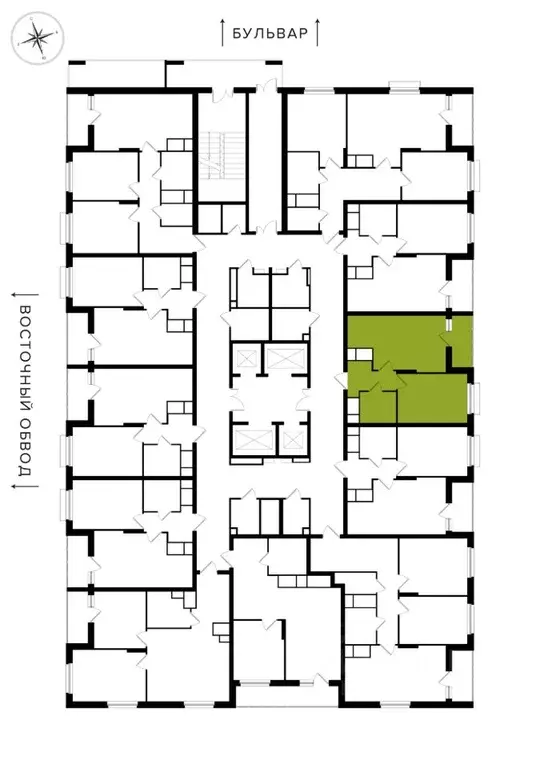 1-к кв. Тульская область, Тула  (39.45 м) - Фото 2