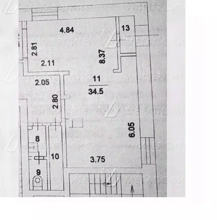 Офис в Москва Сеславинская ул., 24 (45 м) - Фото 2