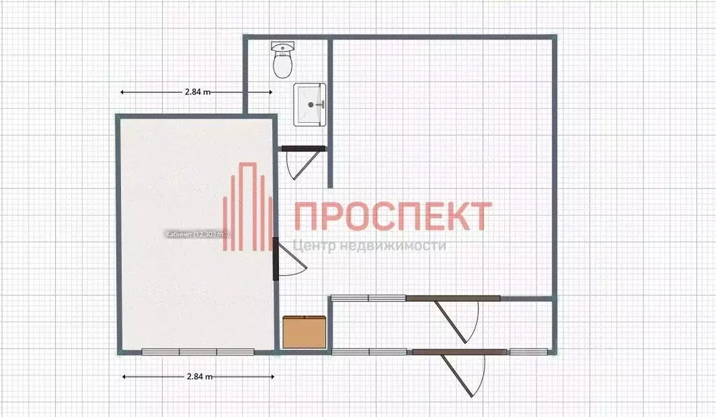 Офис в Пензенская область, Пенза ул. Пушкина, 49 (41 м) - Фото 1