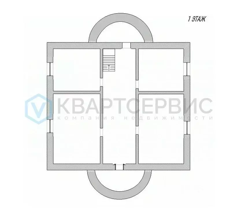 Коттедж в Омская область, Омск ул. 4-я Северная (444 м) - Фото 1