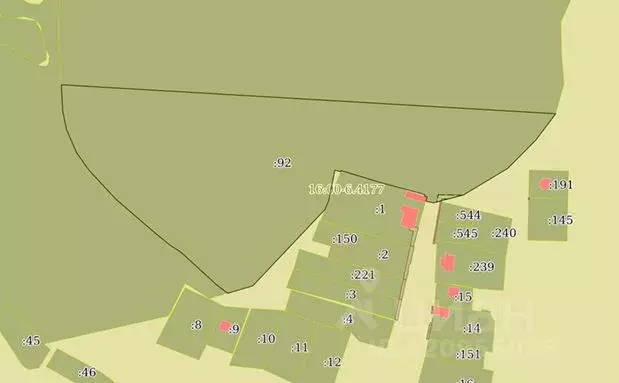 Участок в Татарстан, Зеленодольский район, Большеключинское с/пос, с. ... - Фото 1