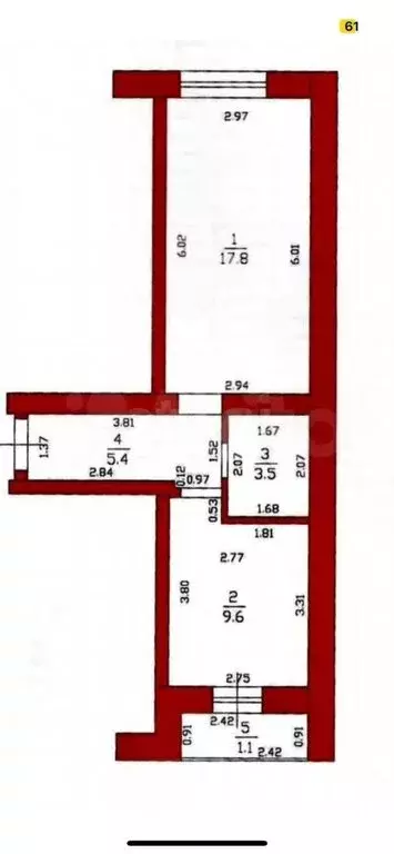 1-комнатная квартира: Шигалеевское сельское поселение, село Новое ... - Фото 1