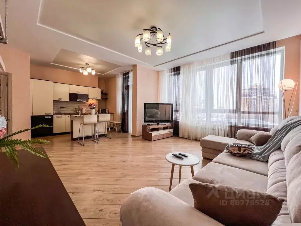 2-к кв. Татарстан, Казань ул. Тихомирнова, 19 (53.0 м) - Фото 1