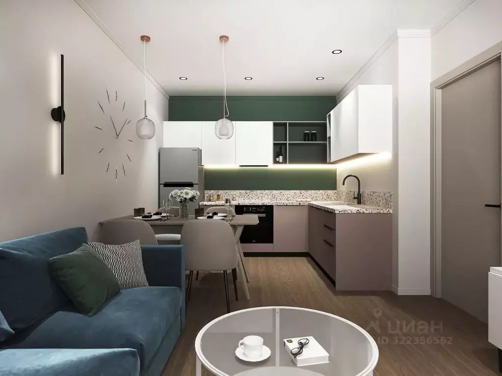 2-к кв. Ульяновская область, Ульяновск ул. Александра Невского, 2Жк5 ... - Фото 2