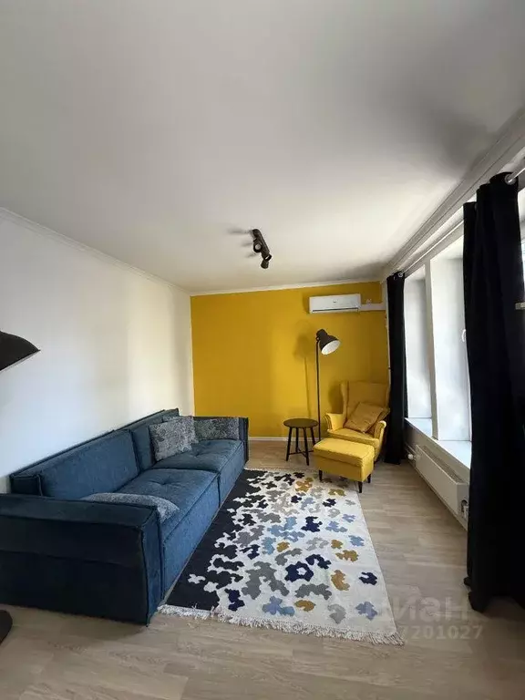 Квартира, 1 комната, 35 м - Фото 1