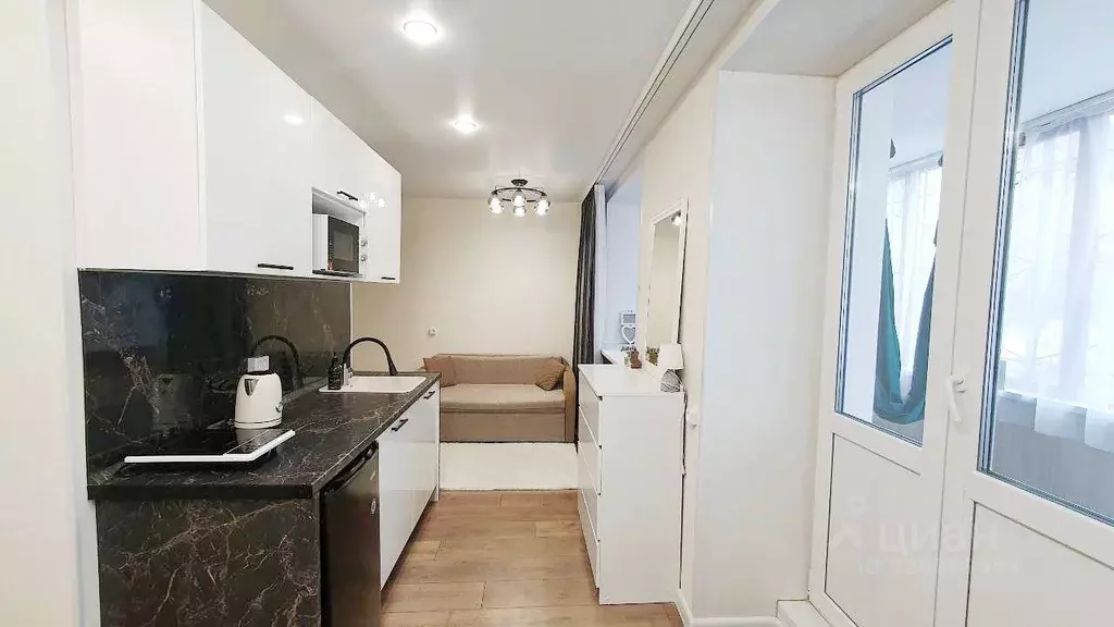 Студия Свердловская область, Екатеринбург ул. Титова, 27А (21.1 м) - Фото 1