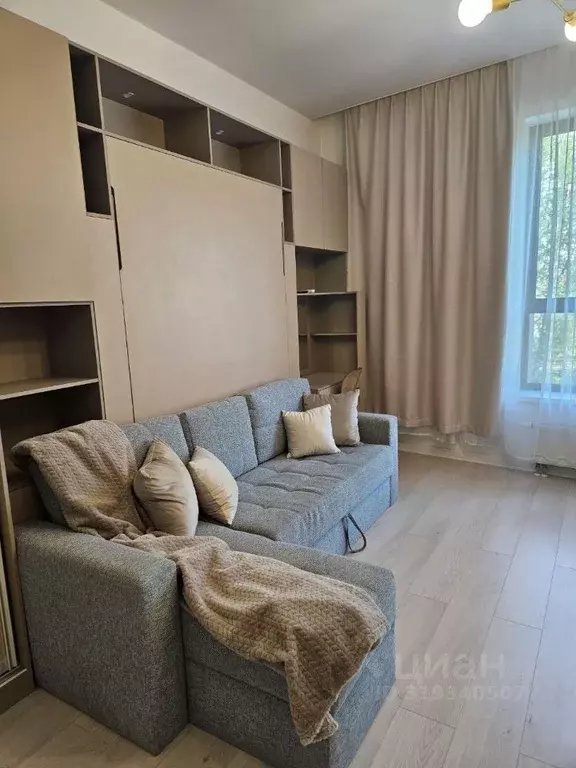 Студия Москва пер. 2-й Петра Алексеева, 5 (33.0 м) - Фото 1