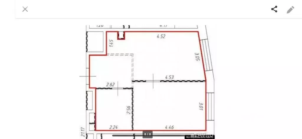 1-комнатная квартира: Москва, улица Крузенштерна, 9 (39 м) - Фото 1