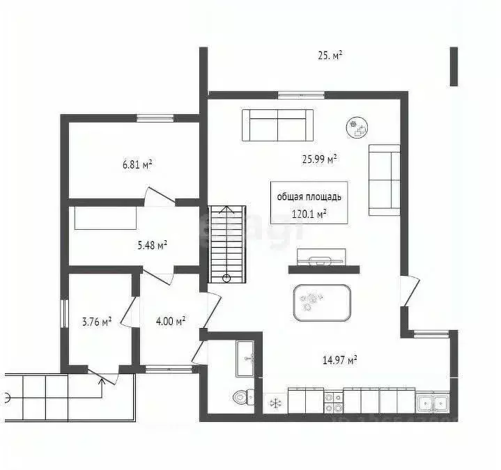Дом в Новосибирская область, Новосибирский район, Мочищенский ... - Фото 1
