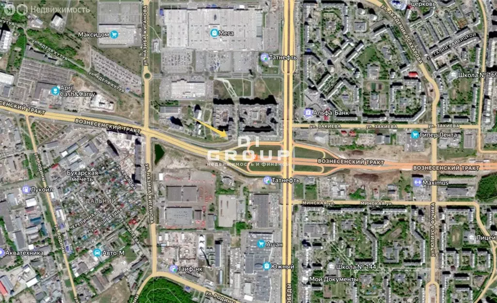 Участок в Казань, проспект Победы, 139к2 (10 м) - Фото 2