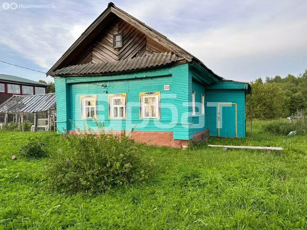 Дом в Костромской район, Кузьмищенское сельское поселение, деревня ... - Фото 1