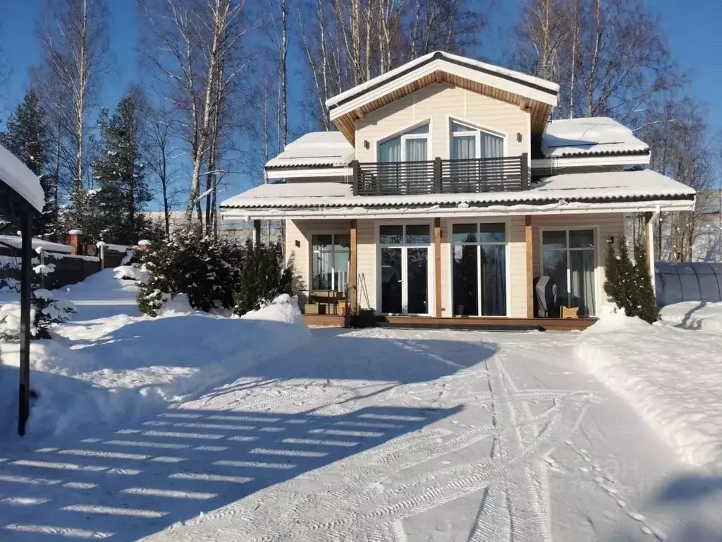 Коттедж в Ленинградская область, Всеволожский район, Куйвозовское ... - Фото 2