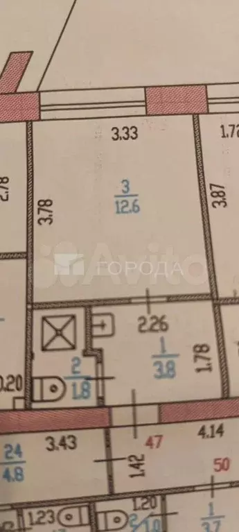 1-к. квартира, 17,5 м, 4/5 эт. - Фото 0