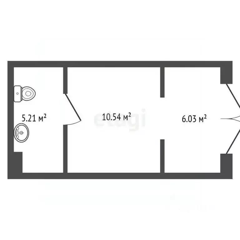 Помещение свободного назначения в Тюменская область, Тюмень ул. ... - Фото 1
