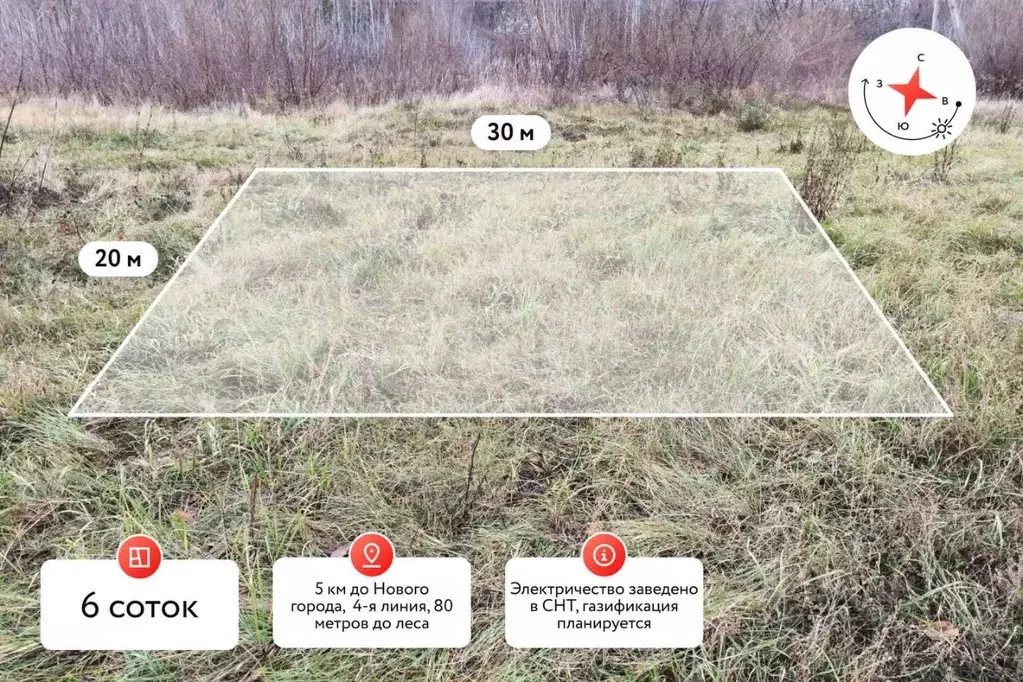 Участок в Ульяновская область, Чердаклинский район, Мирновское с/пос, ... - Фото 1