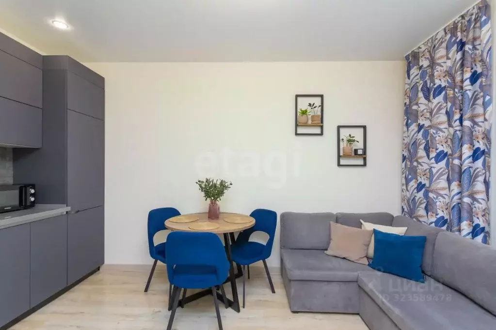 1-к кв. Тюменская область, Тюмень ул. Пожарных и Спасателей, 5 (46.4 ... - Фото 1