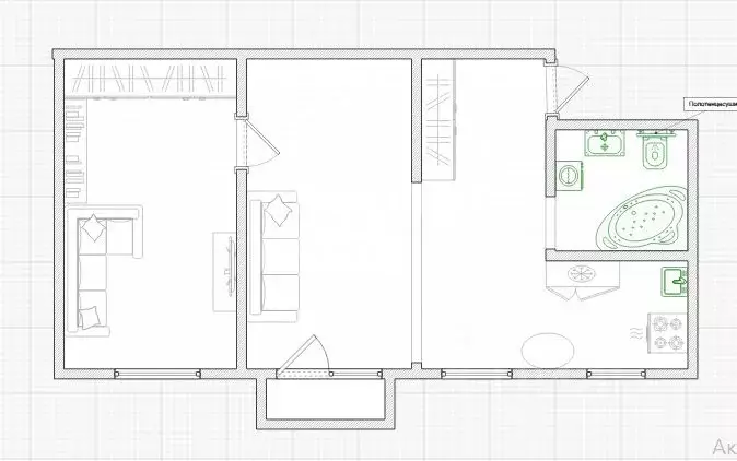 3-к кв. Омская область, Омск Городок Нефтяников мкр, ул. ... - Фото 2