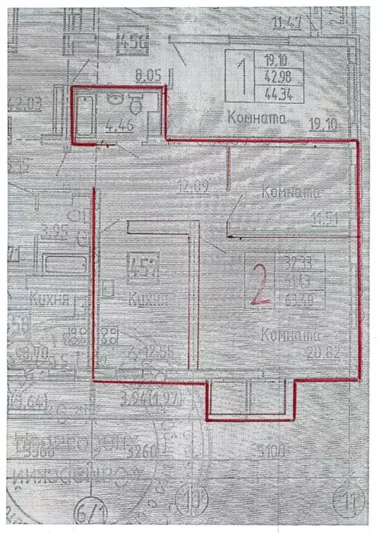 2-к кв. Самарская область, Самара Пролетарская ул., 167 (65.0 м) - Фото 2