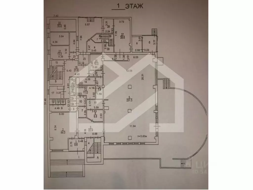 Помещение свободного назначения в Москва ул. Генерала Тюленева, 4АС1 ... - Фото 2