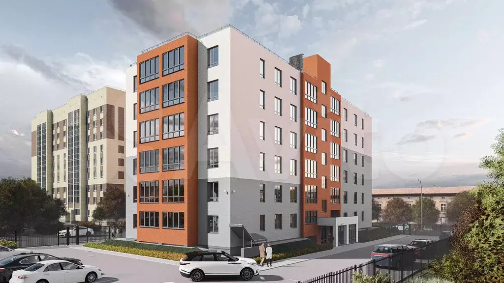 2-к. квартира, 58,9 м, 5/6 эт. - Фото 1