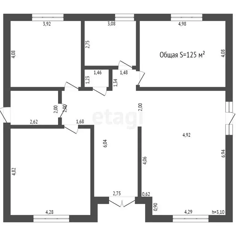 Дом в село Толмачево, Берёзовая улица (140 м) - Фото 1