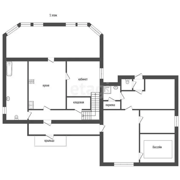 Дом в Сергиев Посад, микрорайон Семхоз, Вокзальная улица (439.7 м) - Фото 0