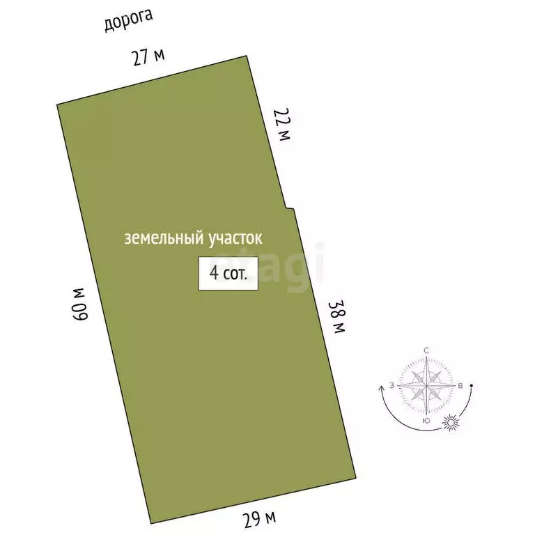 Дом в село Фёдоровское, Зелёная улица (78.8 м) - Фото 1