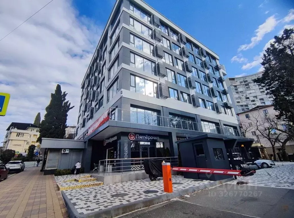 Студия Краснодарский край, Сочи Светлана мкр, ул. Учительская, 10 ... - Фото 1