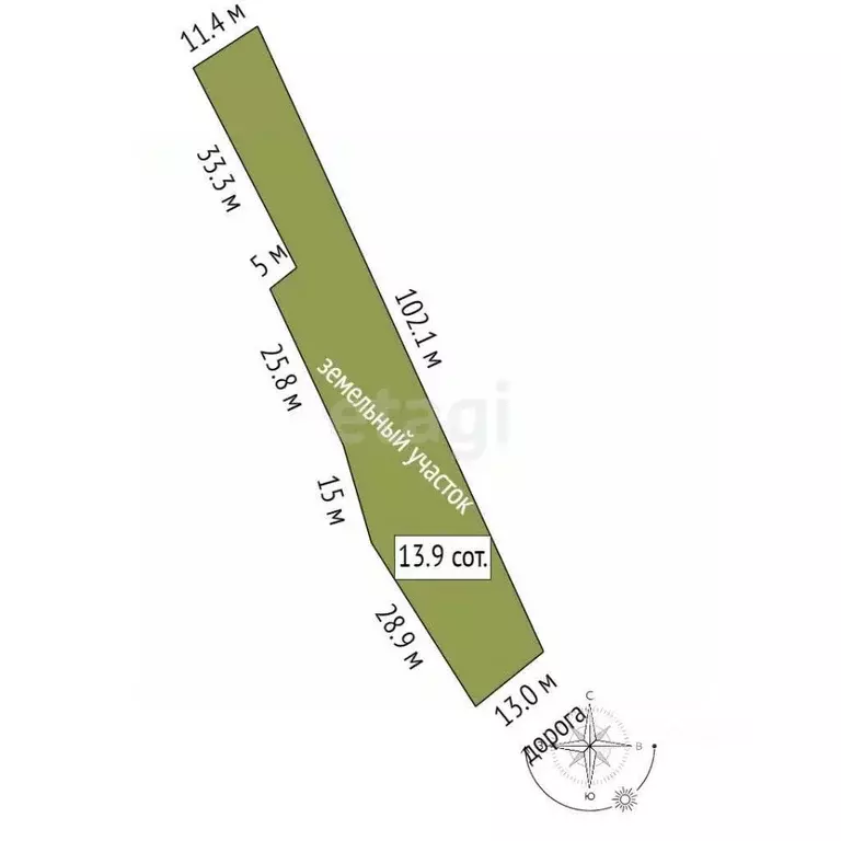 Участок в Ленинградская область, Гатчинский район, д. Горки (Веревское ... - Фото 2