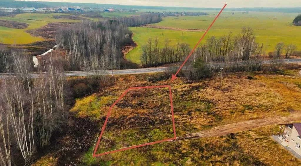 Участок в Ленинградская область, Приозерский район, Петровское с/пос, ... - Фото 1