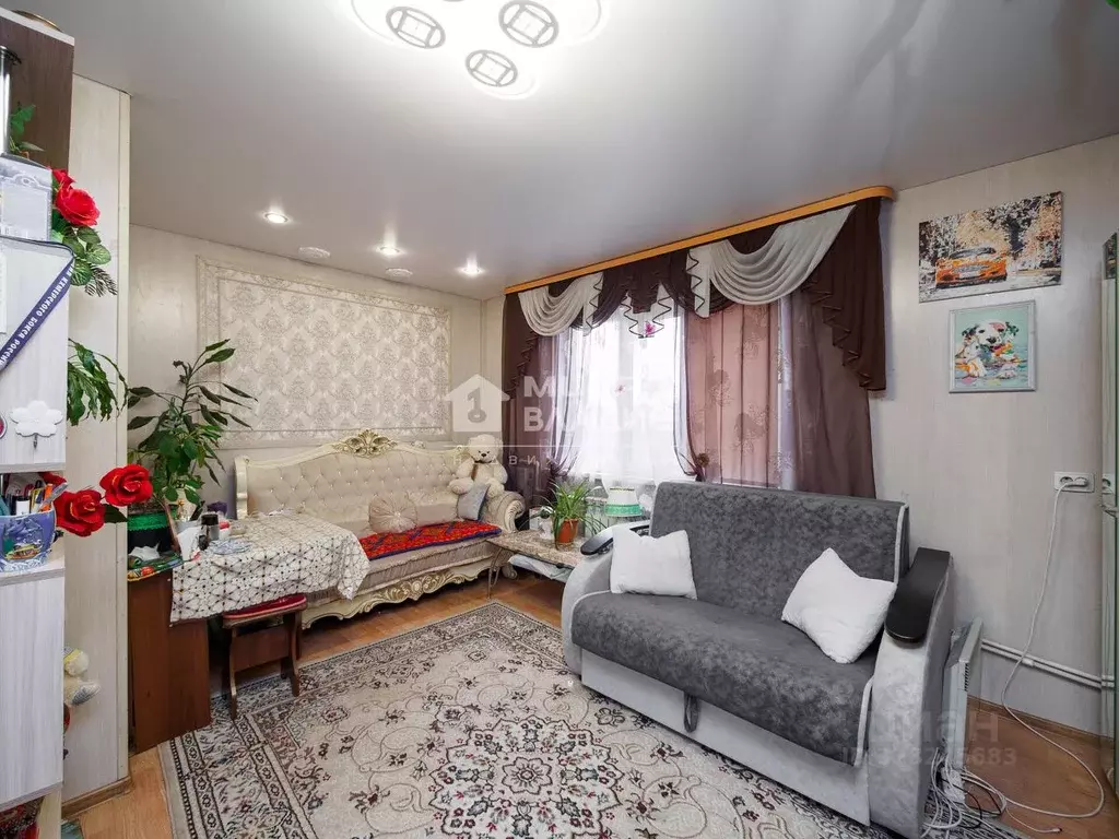 Студия Омская область, Омск ул. 9-я Самарская, 8 (30.0 м) - Фото 1