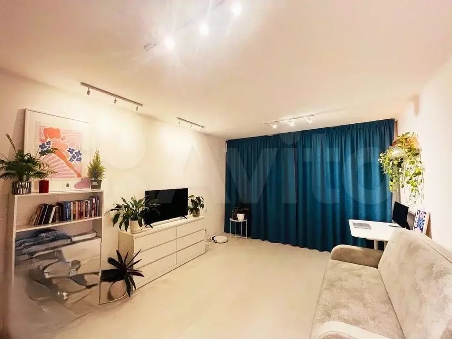 1-к. квартира, 30 м, 5/9 эт. - Фото 1