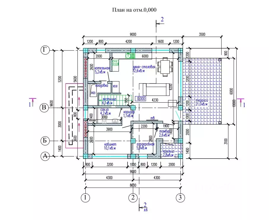 Дом в Севастополь ул. Ромашковая (155 м) - Фото 2