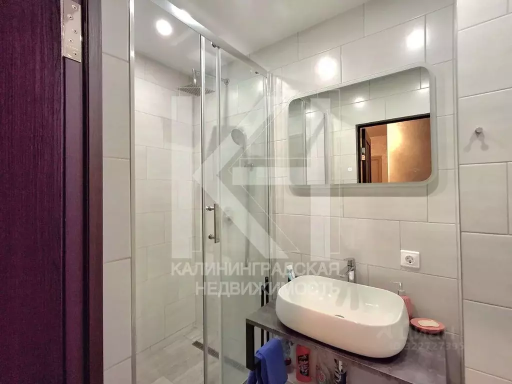 1-к кв. Калининградская область, Калининград Воздушная ул., 64Б (40.0 ... - Фото 2