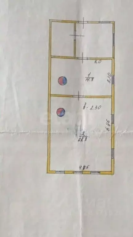 Дом в Саратовская область, Красноармейск Московская ул., 15 (43 м) - Фото 2