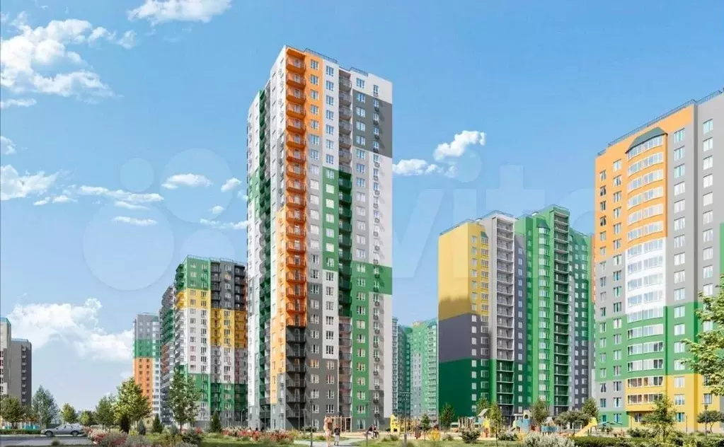 Квартира-студия, 24,7 м, 13/21 эт. - Фото 1