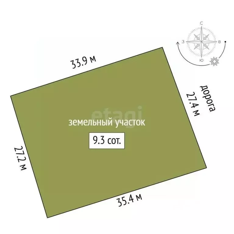 Участок в Крым, Алушта муниципальный округ, с. Лучистое пер. Красивый ... - Фото 2
