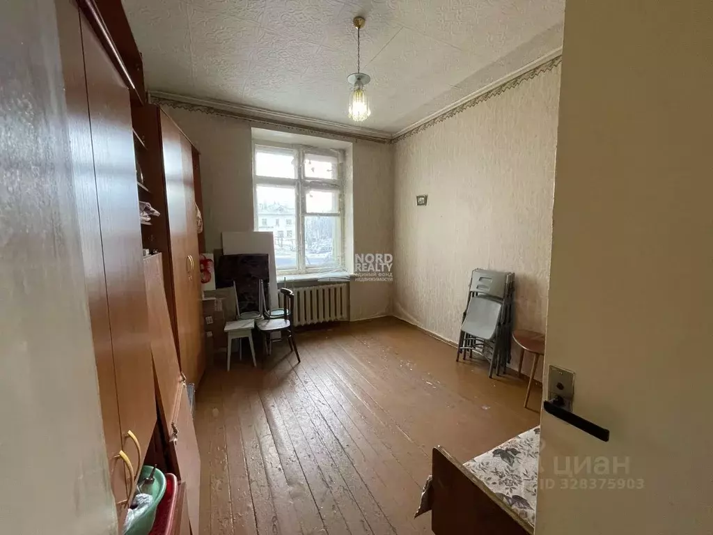 1-к кв. Мурманская область, Североморск Комсомольская ул., 11 (32.2 м) - Фото 1