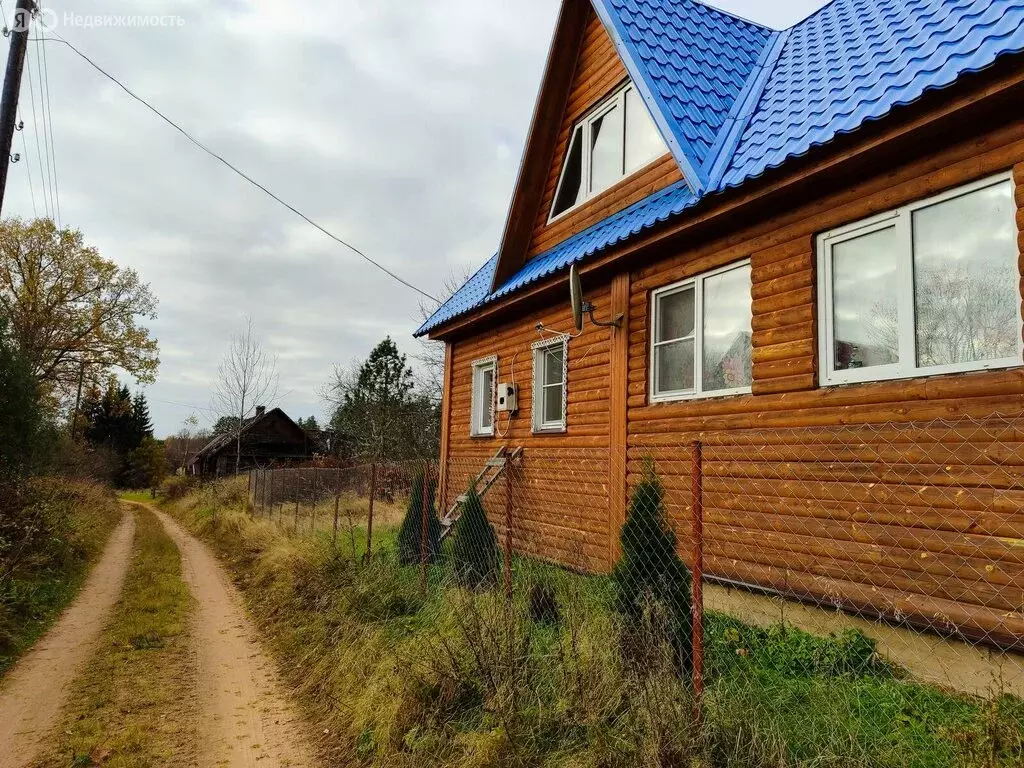 Дом в Псковская область, Плюсский муниципальный округ, деревня ... - Фото 2