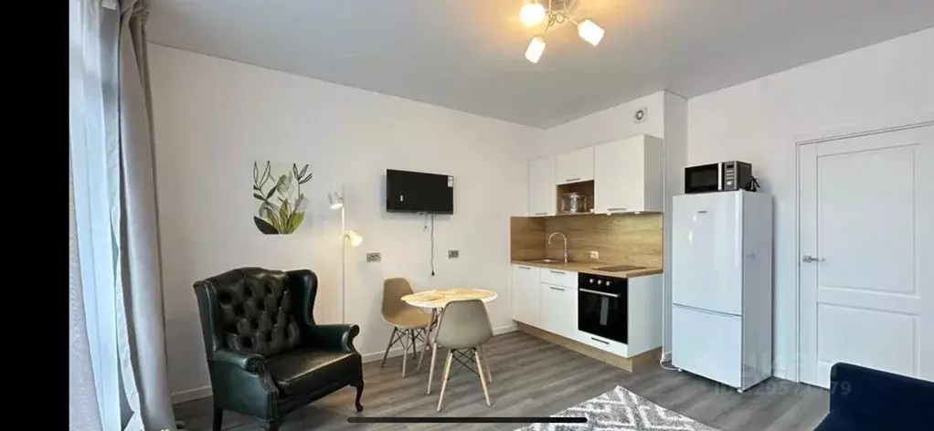 Студия Санкт-Петербург ул. Струве, 8к2 (24.3 м) - Фото 2