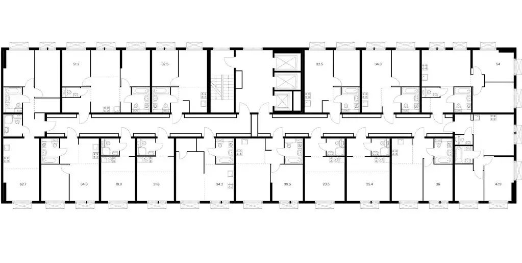 Студия Москва Кольская 8 жилой комплекс, 2.1 (21.8 м) - Фото 1