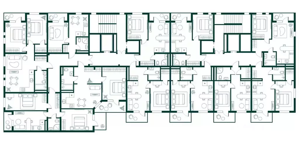 1-к кв. Дагестан, Дербент Новая История жилой комплекс (38.7 м) - Фото 2