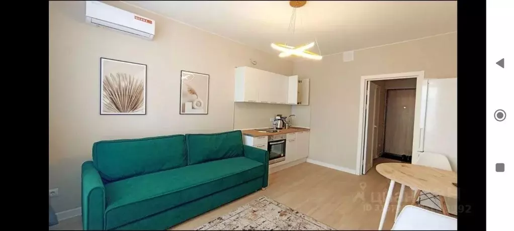 Студия Московская область, Химки ул. Имени К.И. Вороницына, 18к1 (24.0 ... - Фото 1