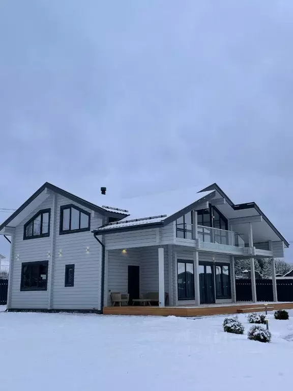 Коттедж в Ленинградская область, Ломоносовский район, Пениковское ... - Фото 1