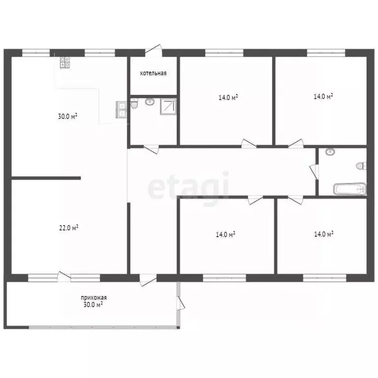Дом в Крым, Симферопольский район, Николаевка пгт ул. Бобыря, 3А (196 ... - Фото 2